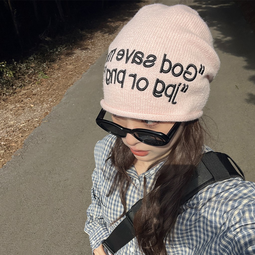 レタリングビーニー