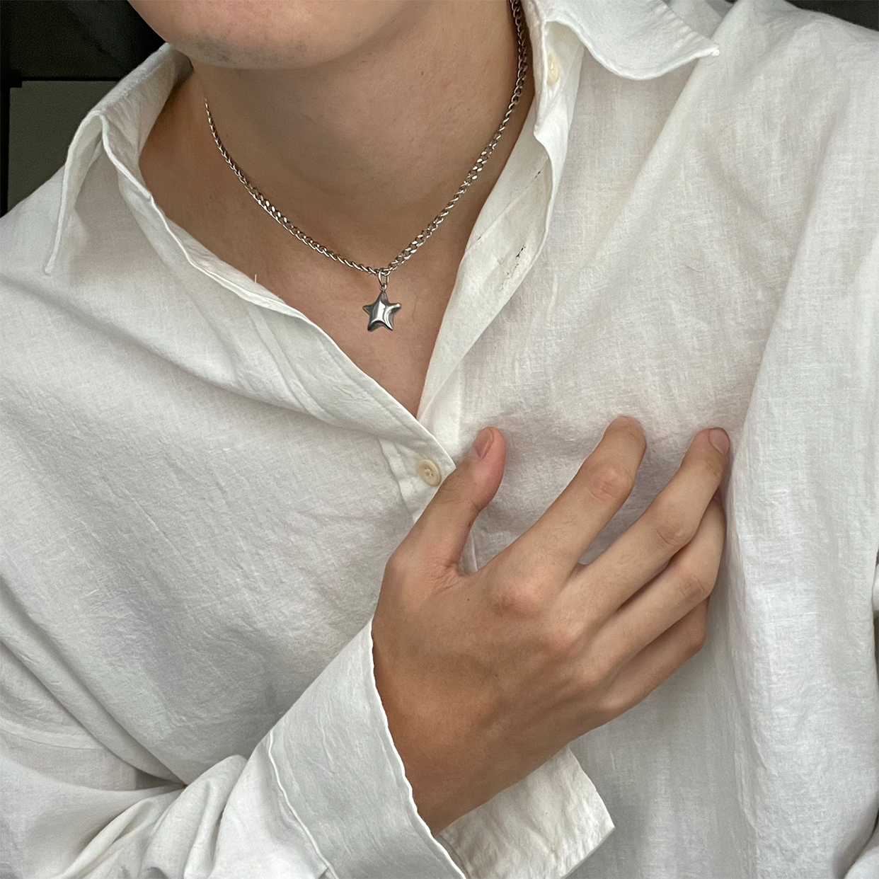 スターペンダントネックレス
