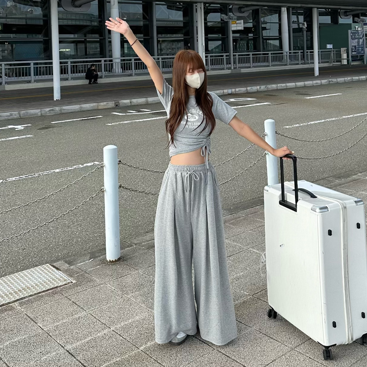 GYAKUSOU グレー スウェットパンツ GYAKUSOU グレー スウェットパンツ - メルカリ