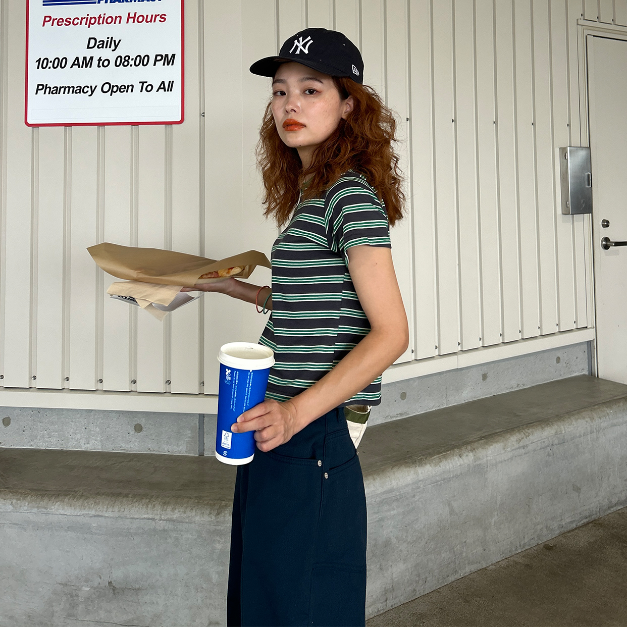 マルチボーダーTシャツ