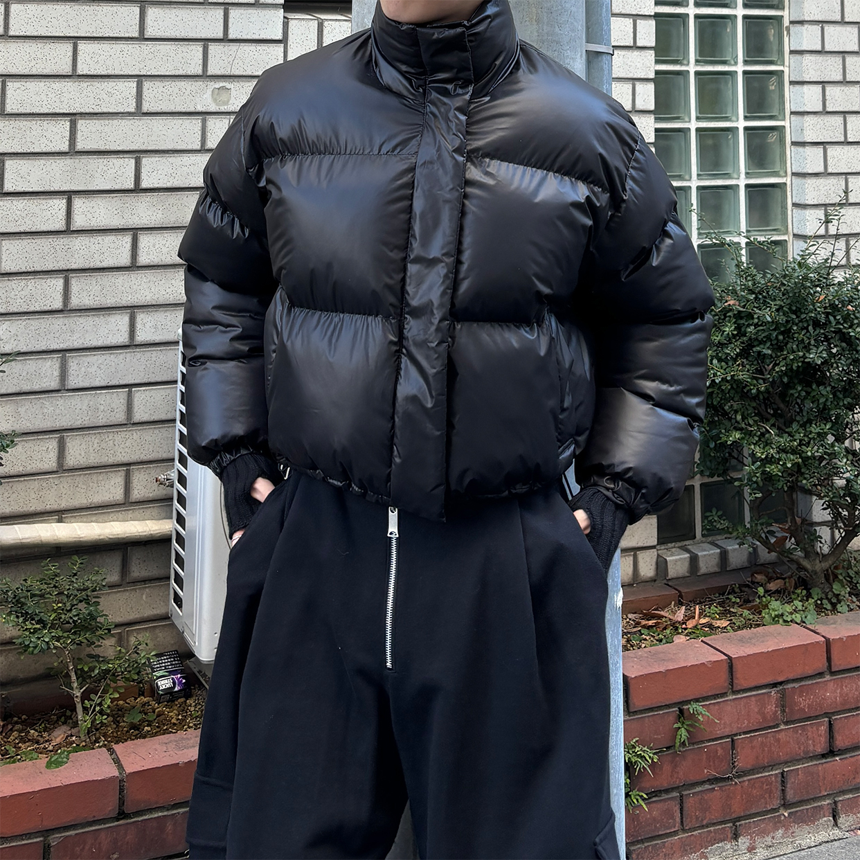 ユニセックス) スタンダードクロップドパデットジャケット