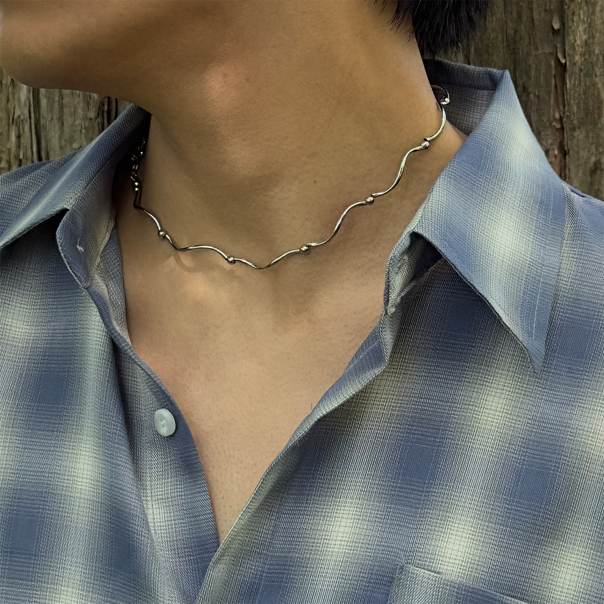 【MUCENT】MAMBA SIGNATURE SNAKE O-RING NECKLACE★25SS★ MAMBA SIGNATURE SNAKE O-RING NECKLACE | ファッション通販