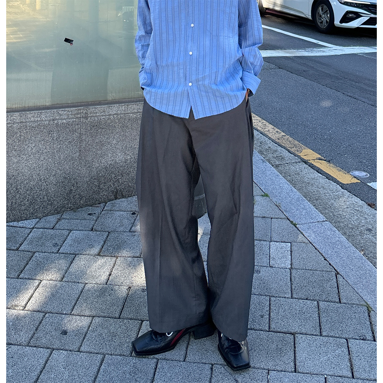 タックワイドスラックス | ファッション通販サイト NUGU