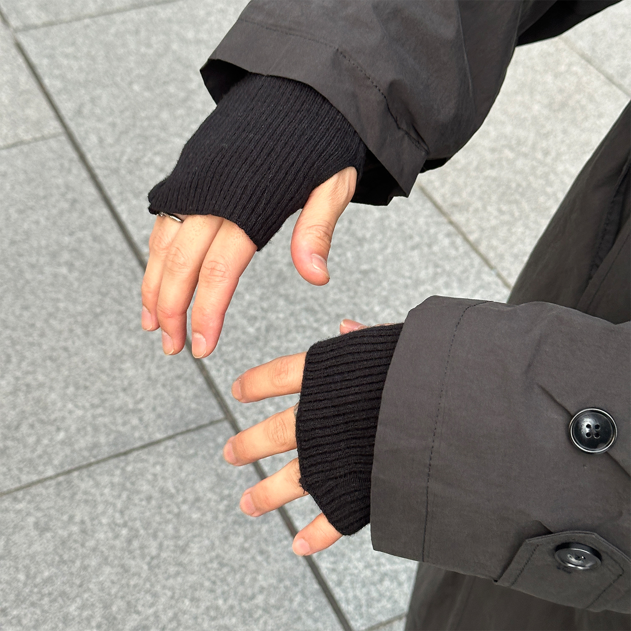 (ユニセックス) ウィンターニットウォーマー