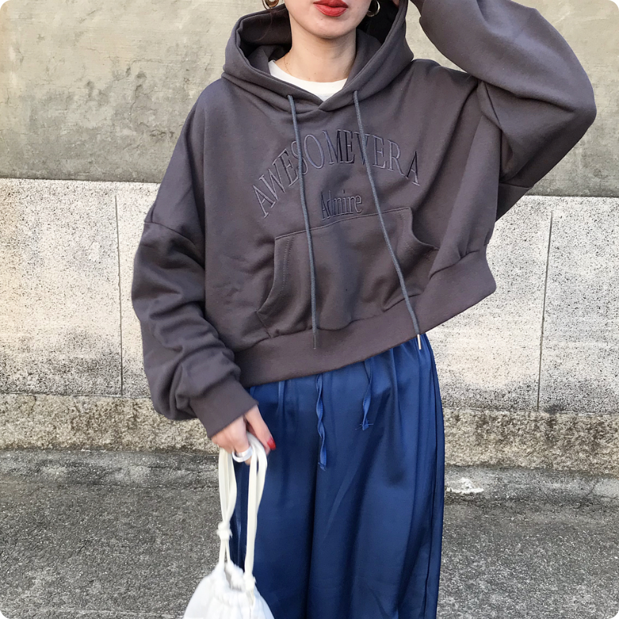 クロップドフーディー | ファッション通販サイト NUGU