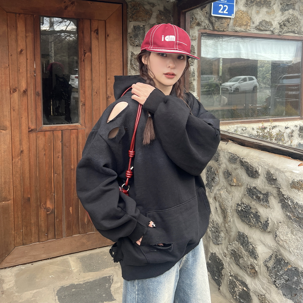 (ユニセックス) ヴィンテージウォッシュパーカー