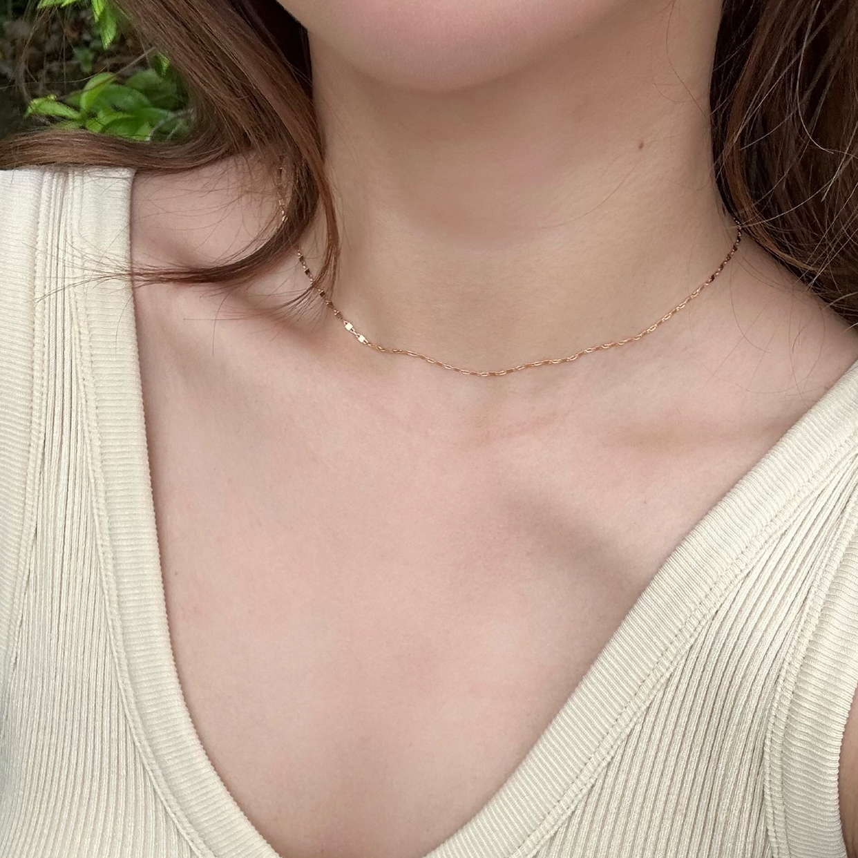 ミニマルネックレス