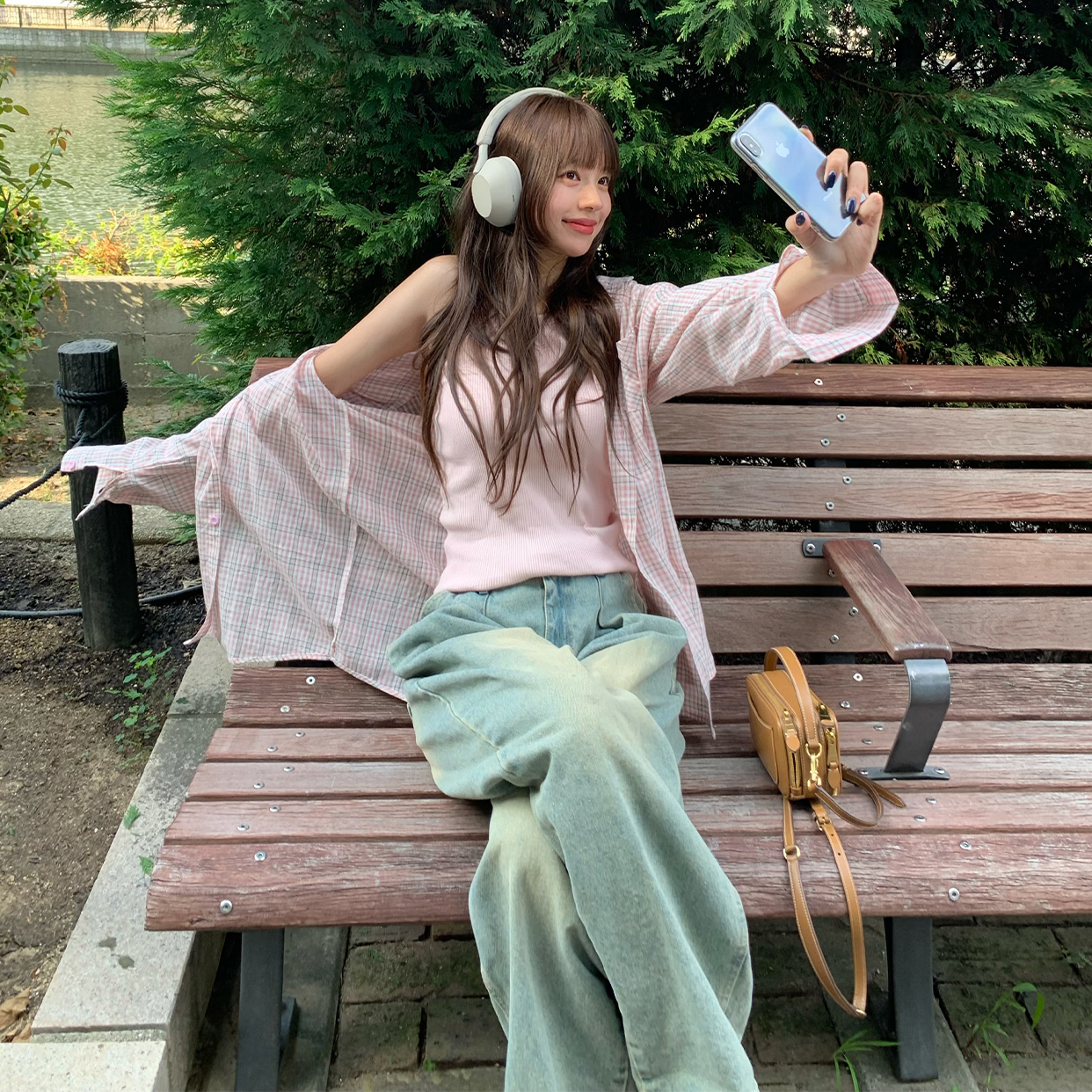 ピンククリーンストライプシャツ | ファッション通販サイト NUGU