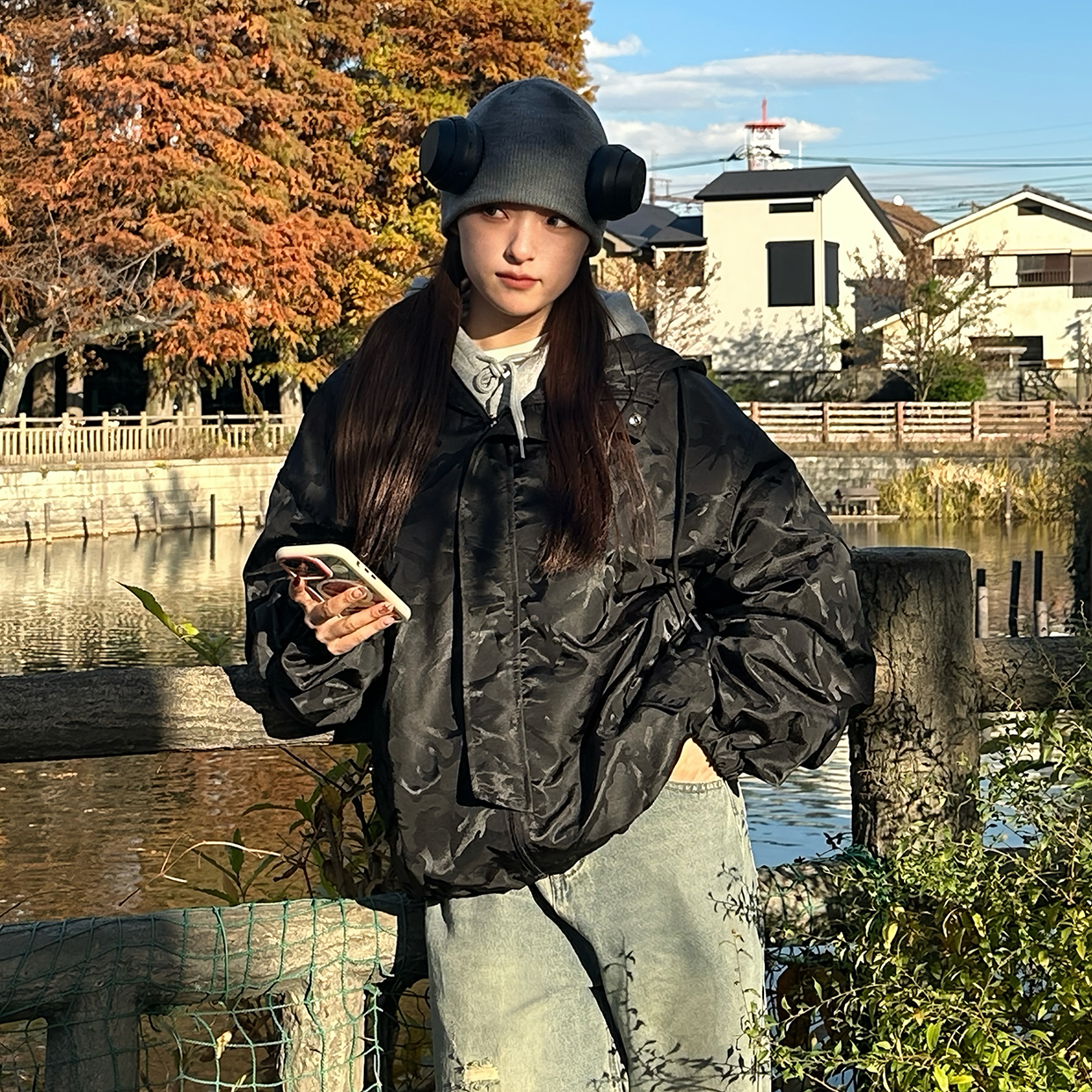 ステッチウインドブレーカー | ファッション通販サイト NUGU