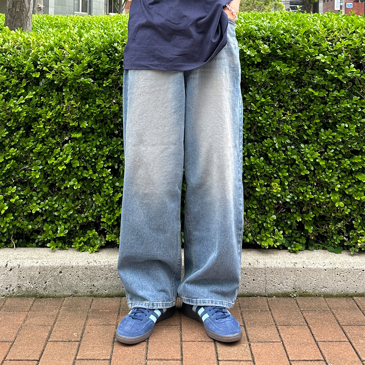 2サイズ展開】セミフレアデニムパンツ | ファッション通販サイト