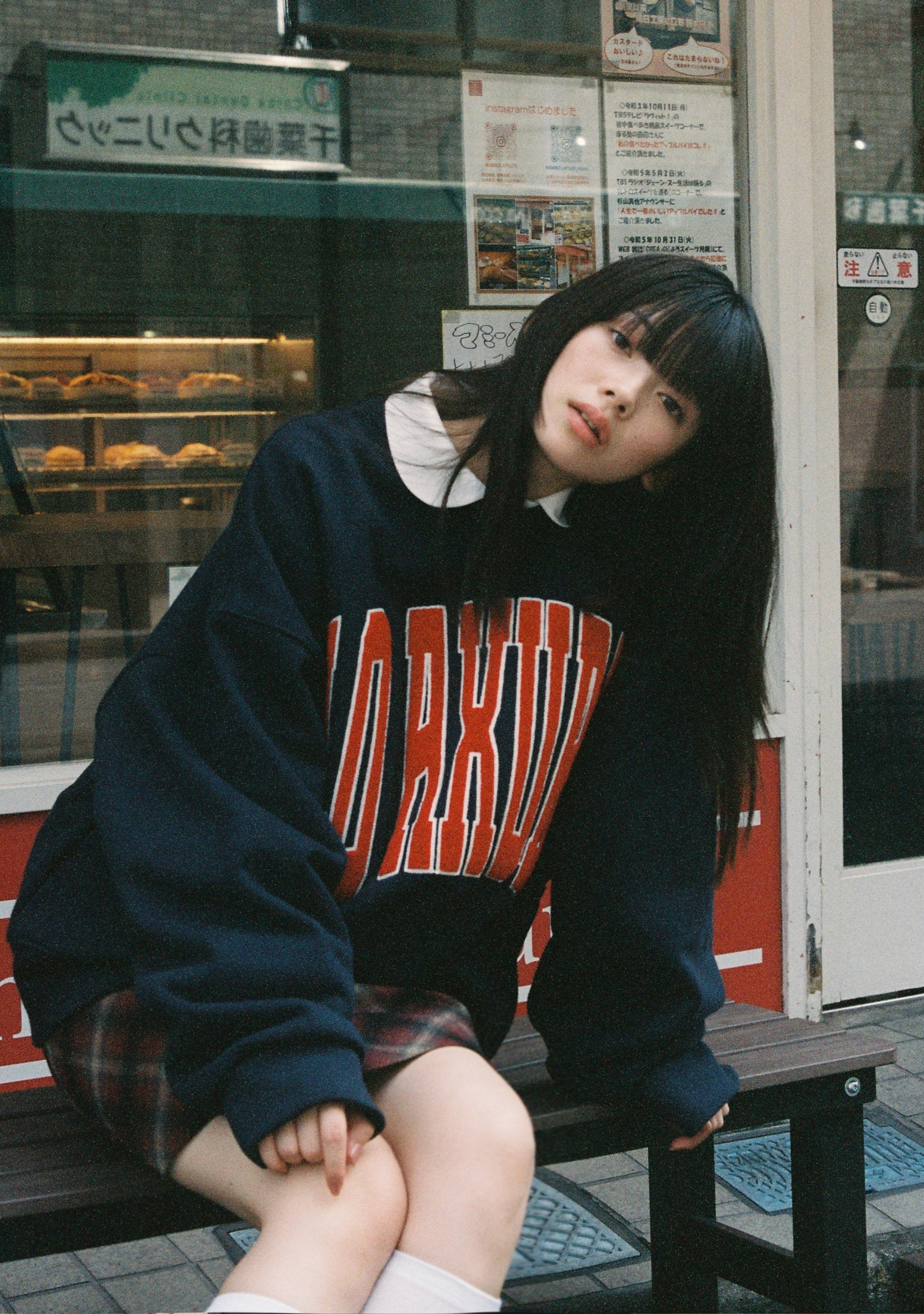 Sienne レーススウェットシャツ Sienne Lace Sweatshirts (Navy) | ファッション通販サイト NUGU