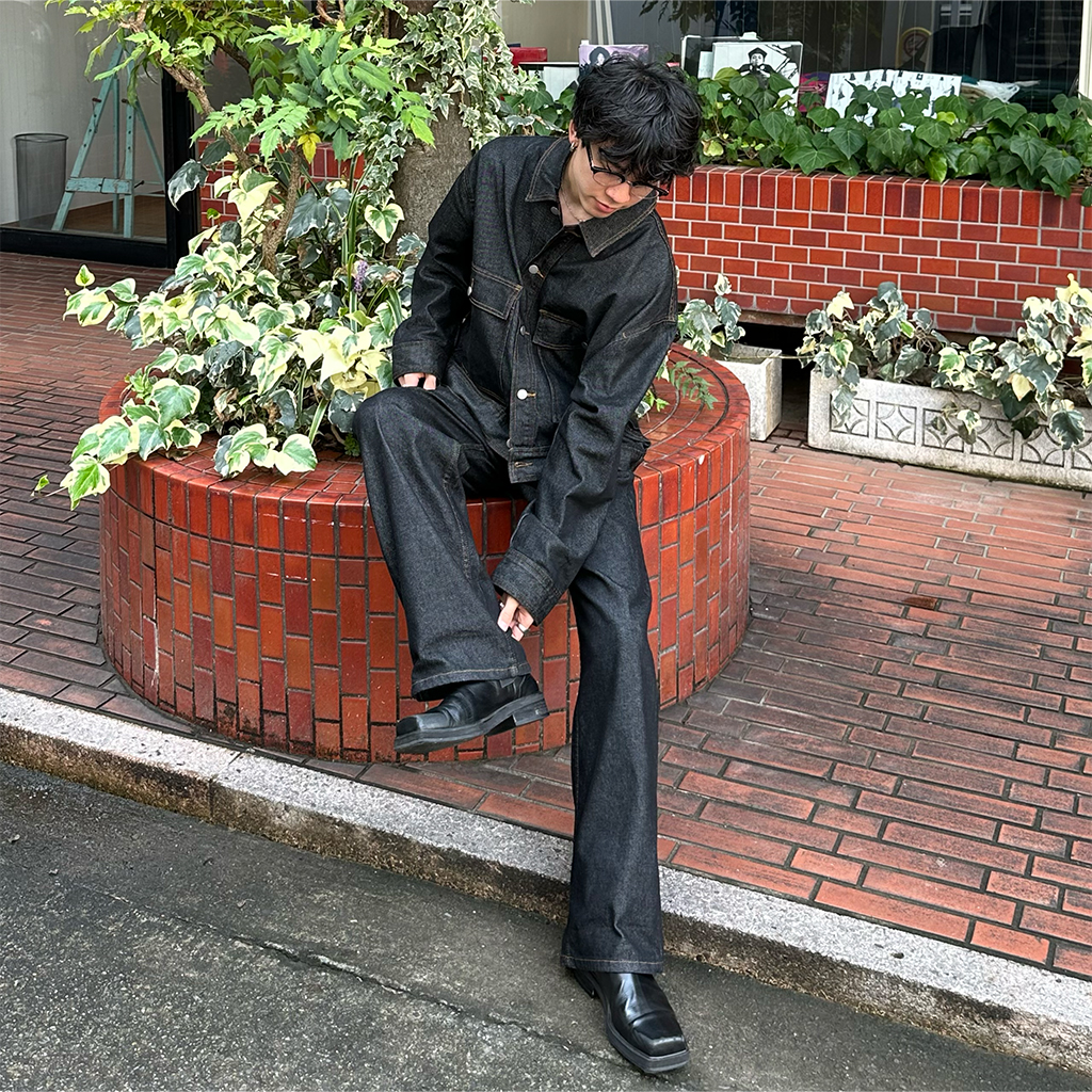 インディゴデニムパンツ