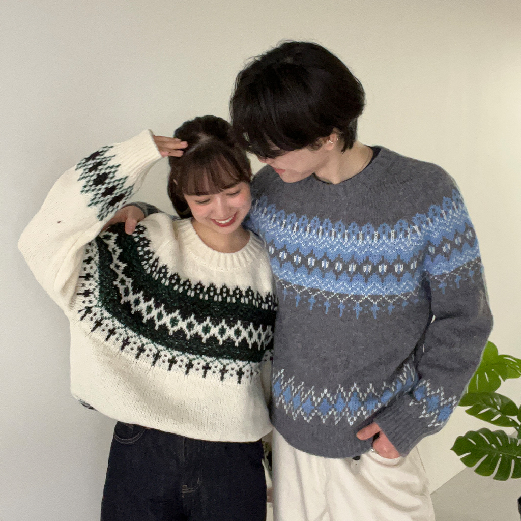 ユニセックス) ノルディックニット | ファッション通販サイト NUGU