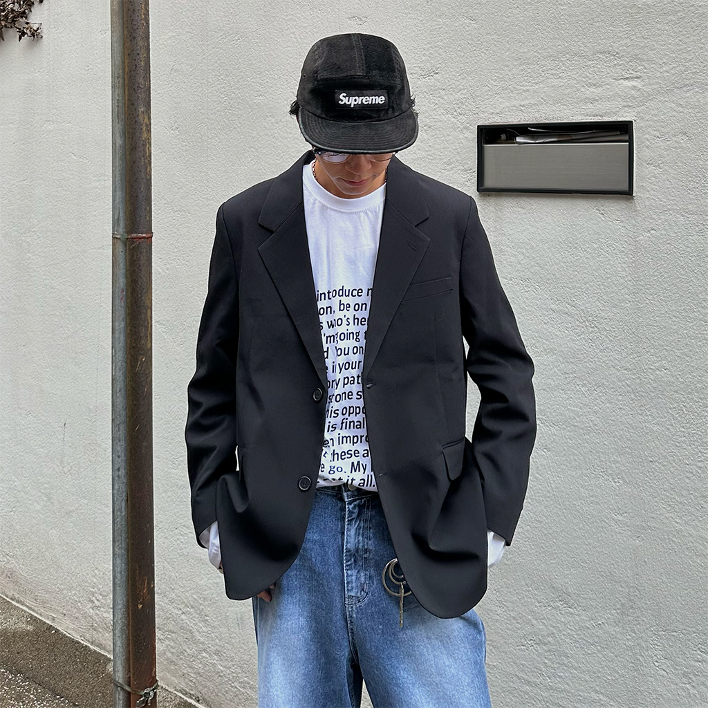 オーバーサイズクロップドジャケット | ファッション通販サイト NUGU