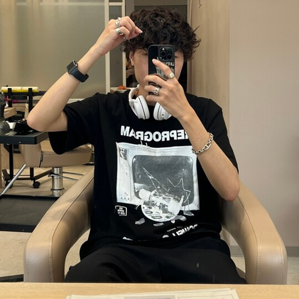 ピグメント半袖Tシャツスモークブラック | ファッション通販サイト NUGU