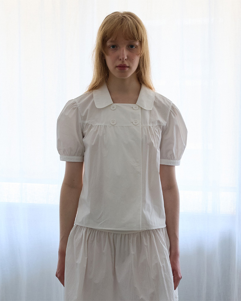 Memoir Blouse, White