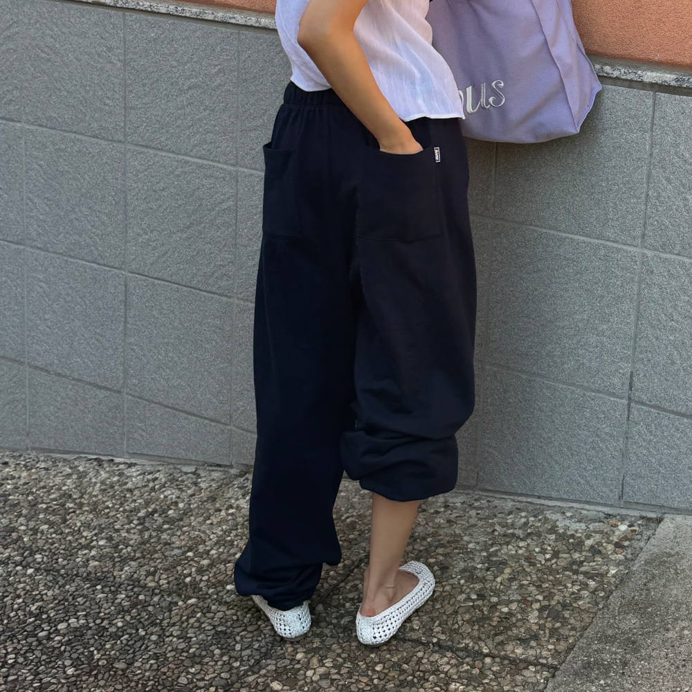 SOFT SUMMER SWEAT PANTS (DARK NAVY)
