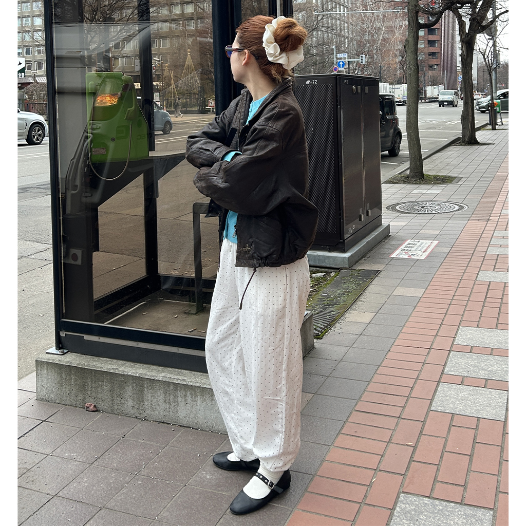 ドットスウェットパンツ | ファッション通販サイト NUGU