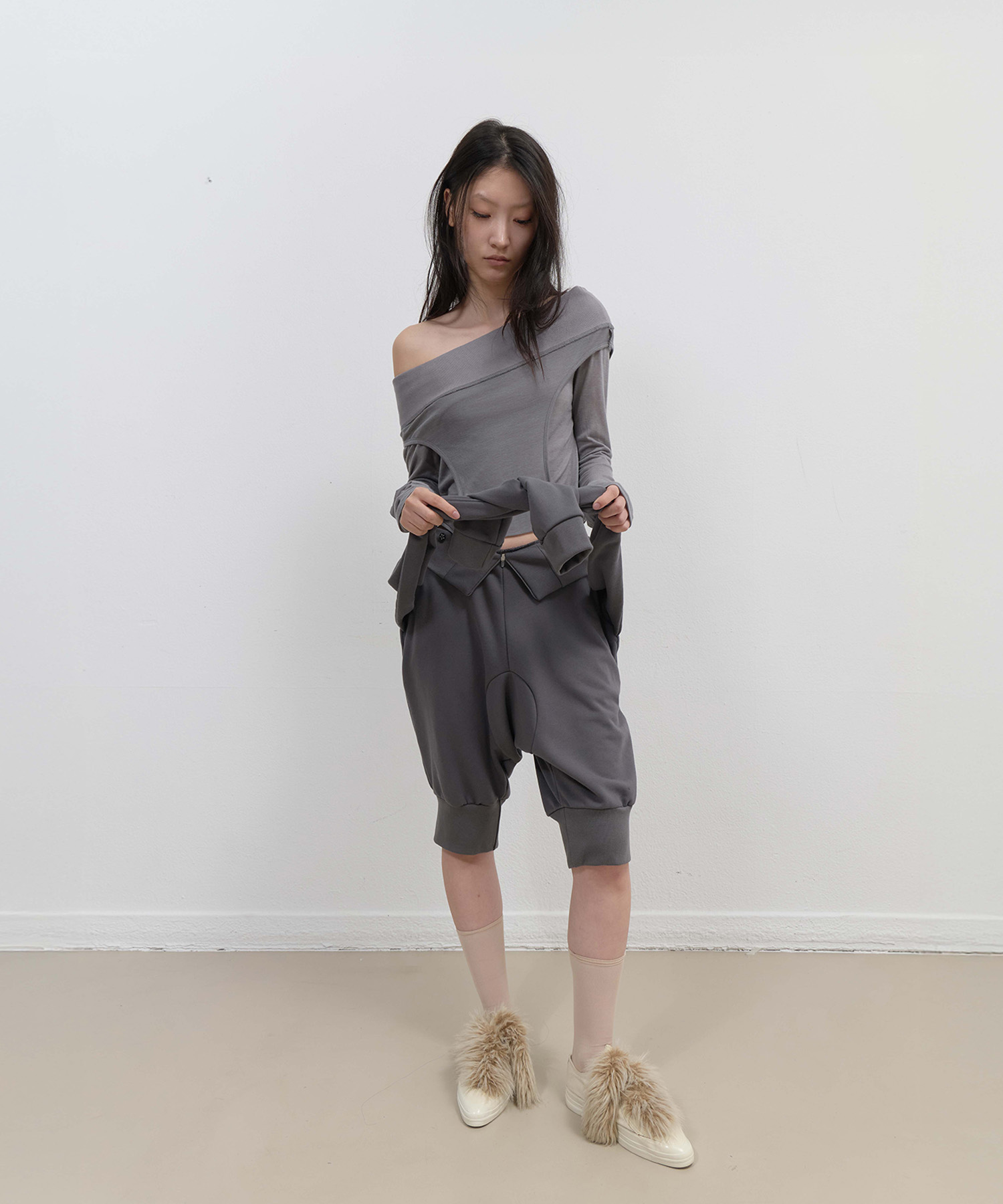 ojos オホス ジャケット OJOS (オホス ) - Parted Zipper Single Jacket – einz.jp