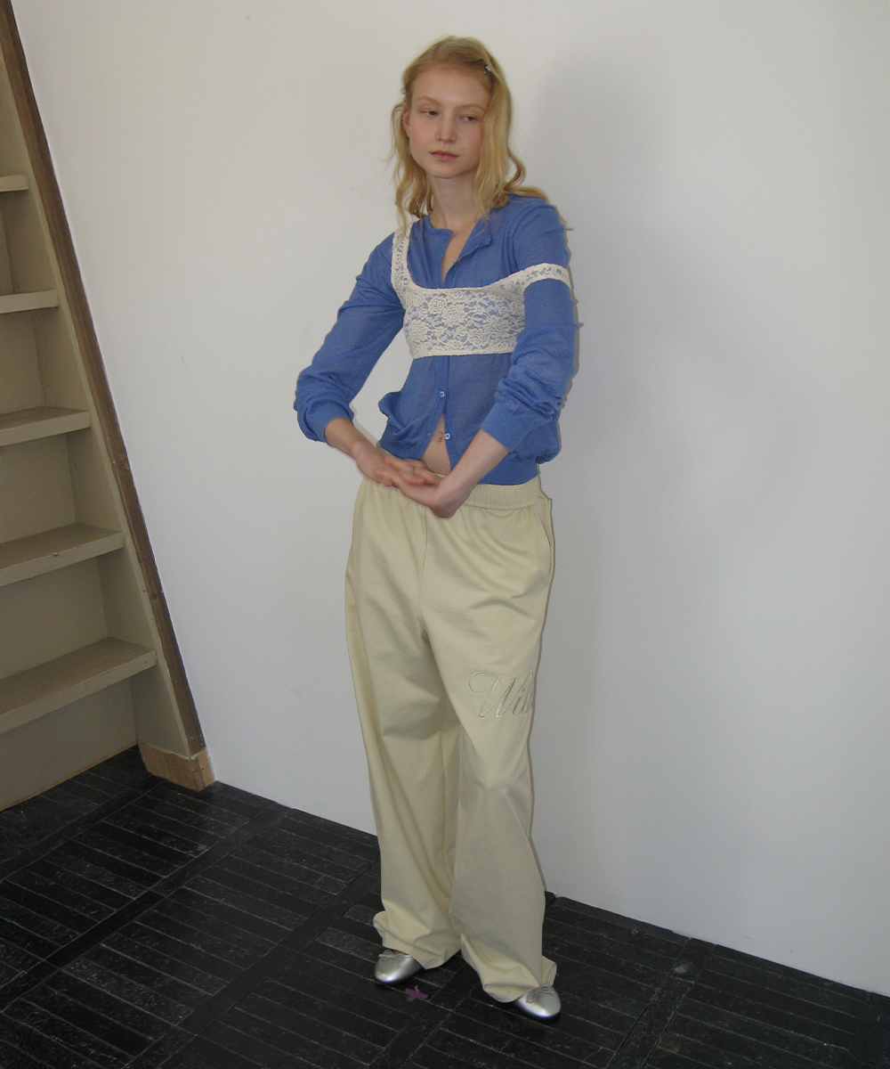 Natural training pants_butter