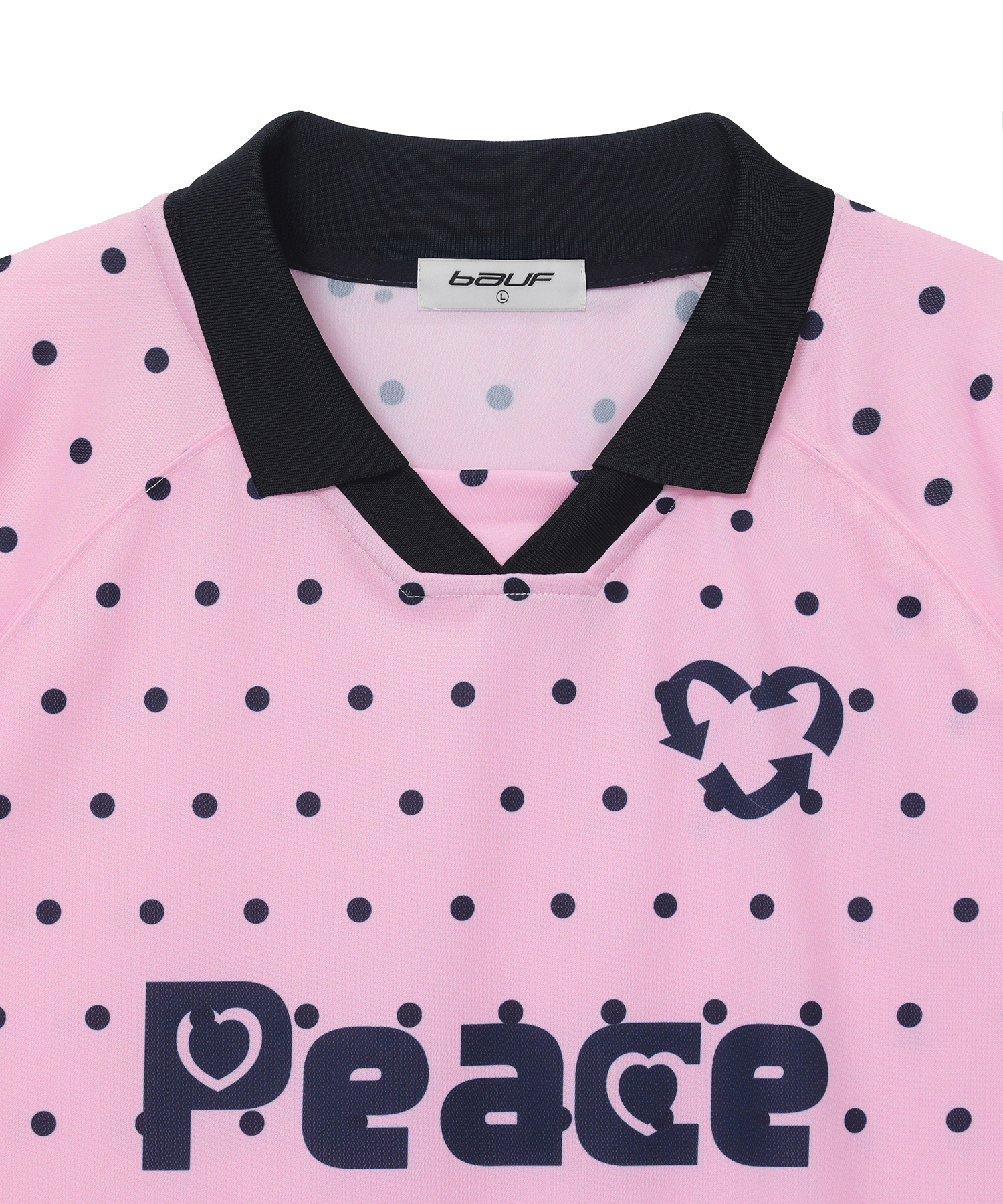 ドットジャージTシャツ[ピンク] | ファッション通販サイト NUGU