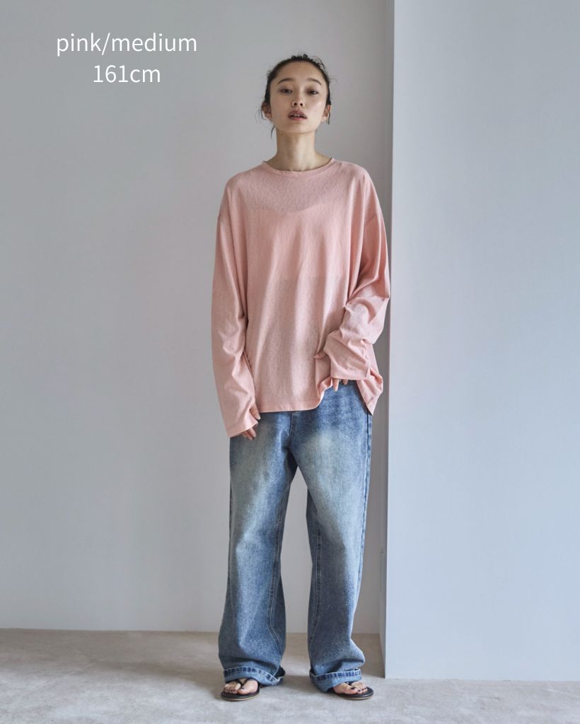 ベージュ シアーオーバーレイ トップス VERSEAU]シアートップス | KOBUNSHA SELECT SHOP | [VERSEAU