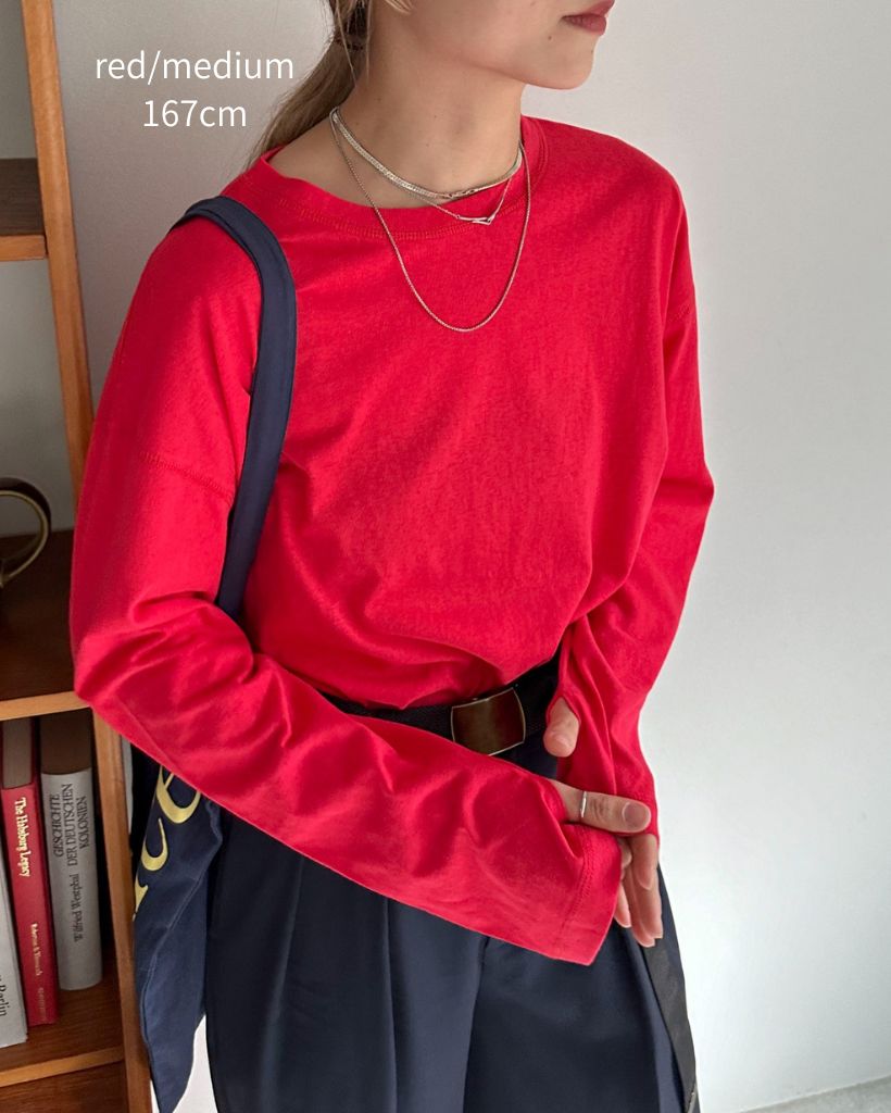 スラブ調オーバーシアートップス | ファッション通販サイト NUGU