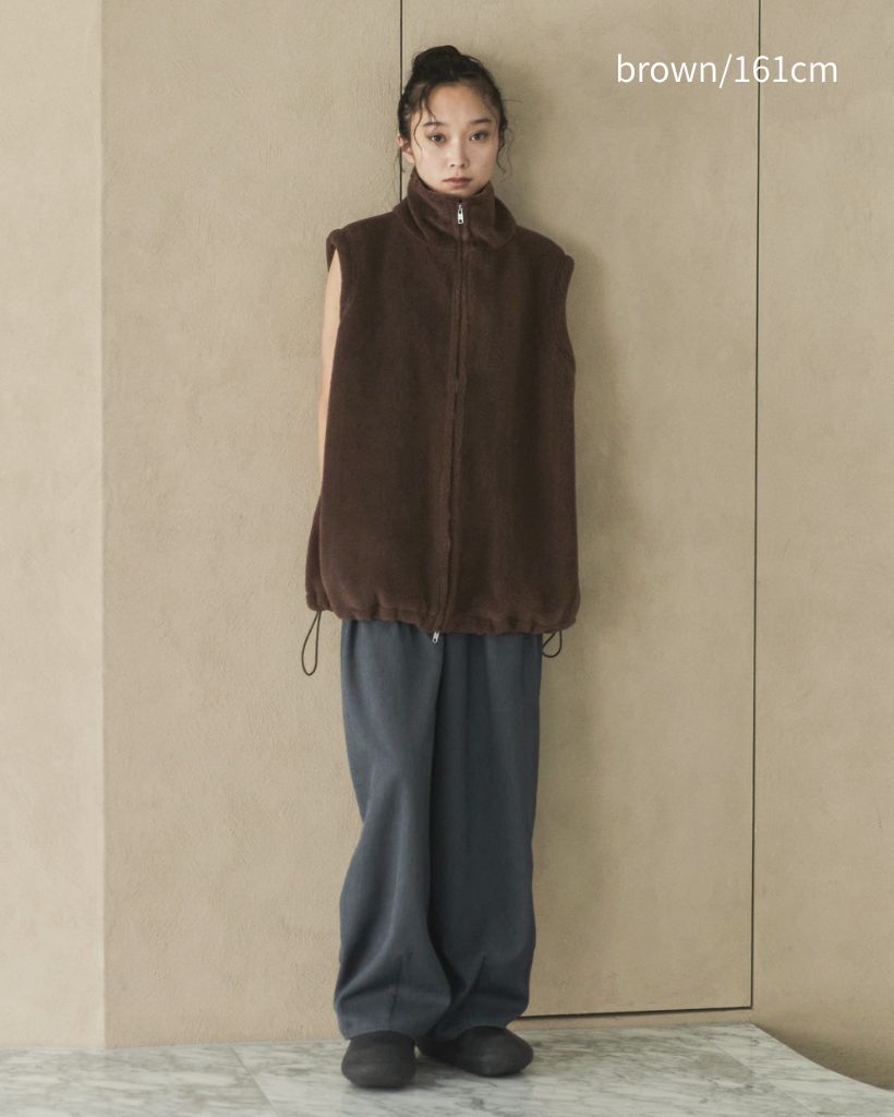 ダブルジップボアベスト | ファッション通販サイト NUGU