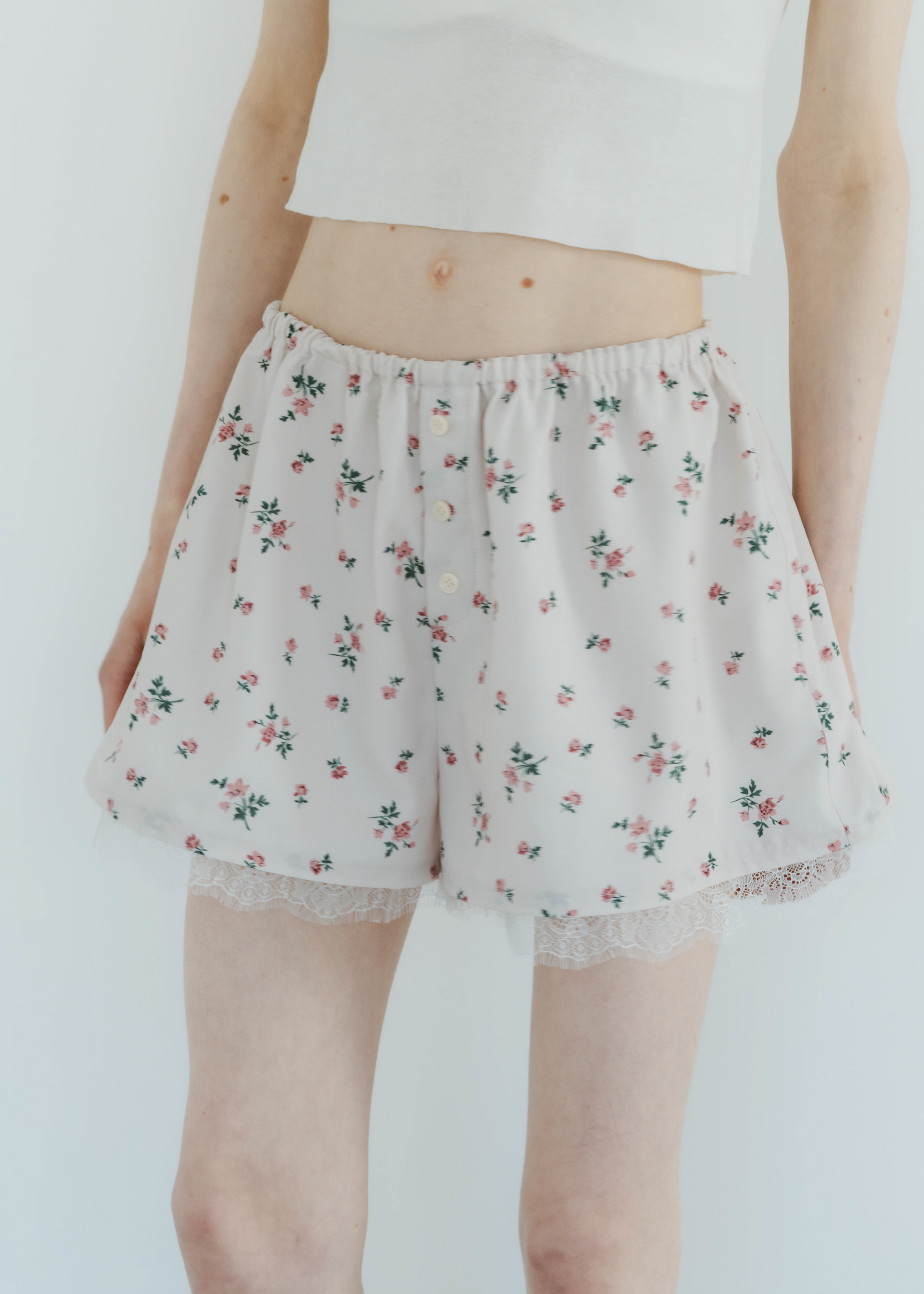 【Cooming Soon】ヴィンテージフローラルショーツ