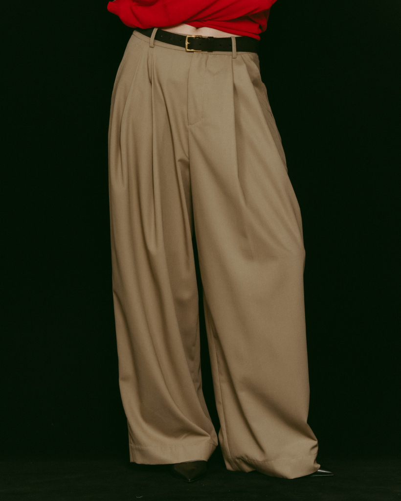 【Cooming Soon】2タックパンツ(ベーシック)