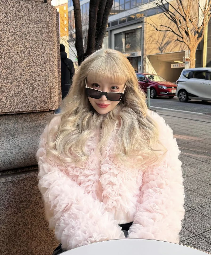 Ballerina\" volume tulle jacket ホワイト Ballerina