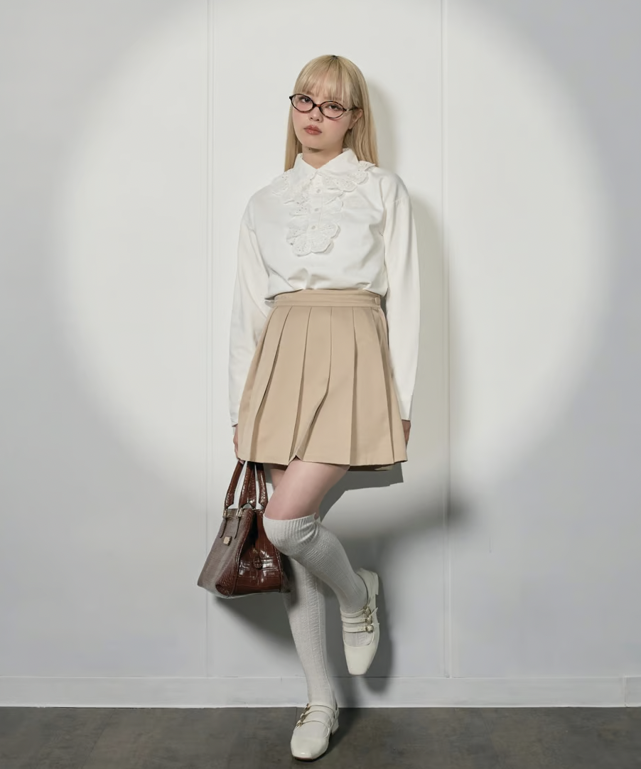 frill collar mini one-piece | ファッション通販サイト NUGU