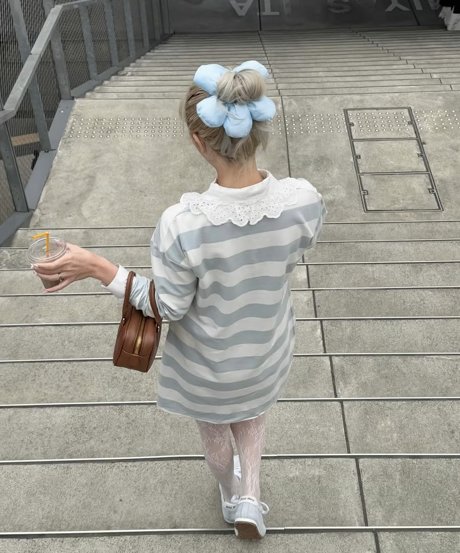 frill collar mini one-piece | ファッション通販サイト NUGU