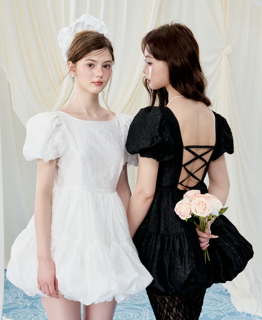 新品未使用 epine Jacquard balloon onepiece Jacquard balloon onepiece | épine