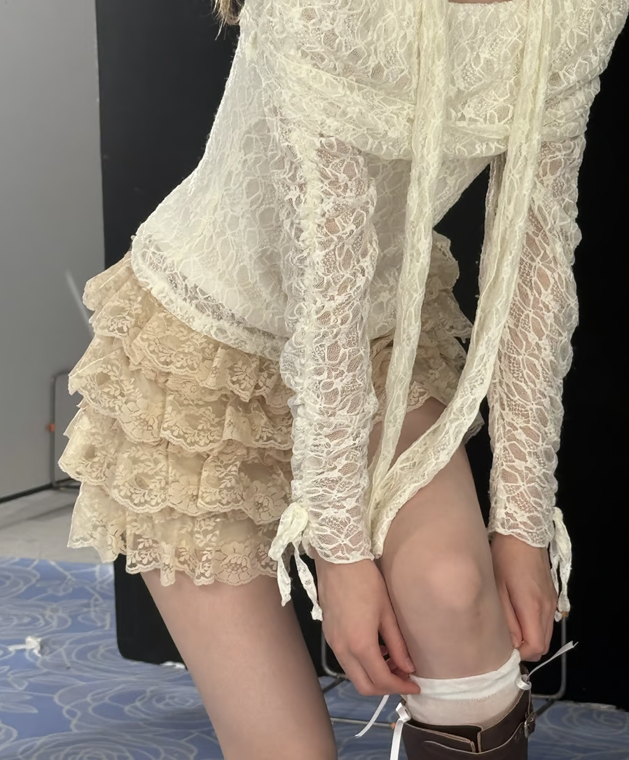 girly lace tutu | ファッション通販サイト NUGU