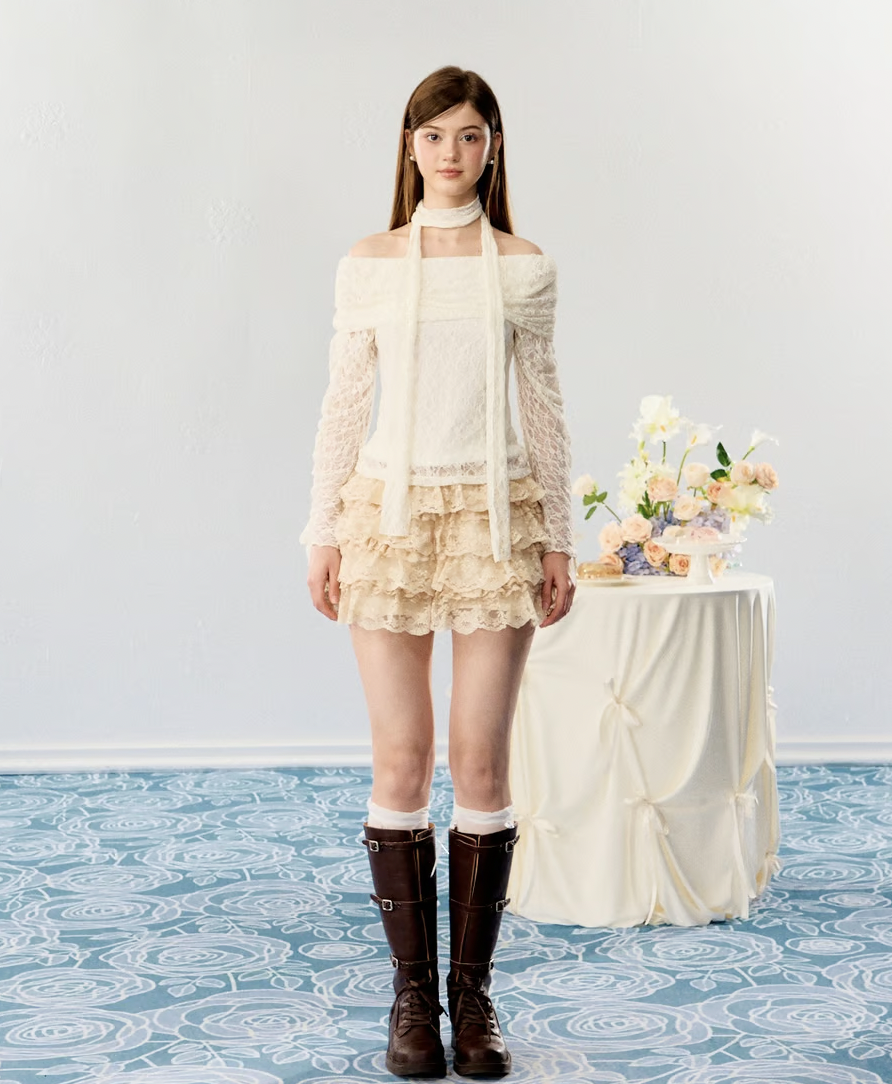 girly lace tutu | ファッション通販サイト NUGU