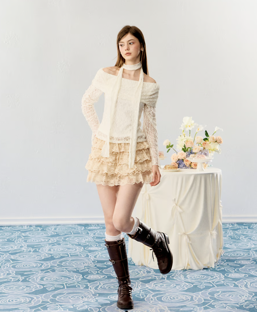 girly lace tutu | ファッション通販サイト NUGU