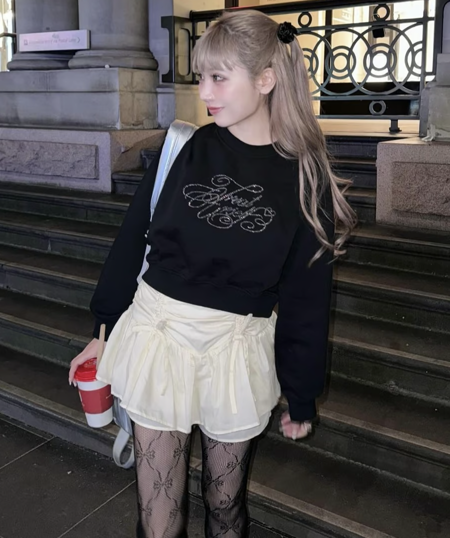 スカート drawstring ribbon tiered skirt pants drawstring ribbon tiered skirt pants | ファッション通販