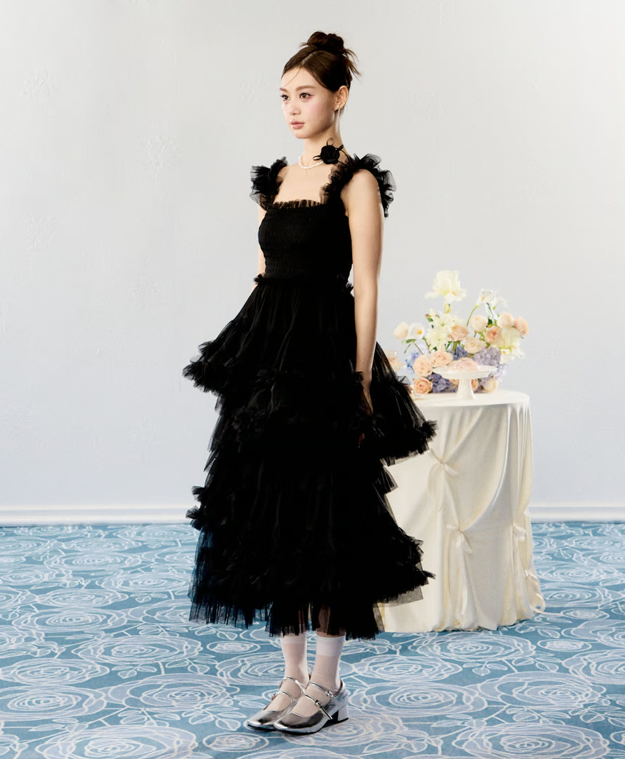 ワンピース Treat yourself Ballerina tulle black Treat Ürself Spring Summer collection 2025 ▫️”Ballerina