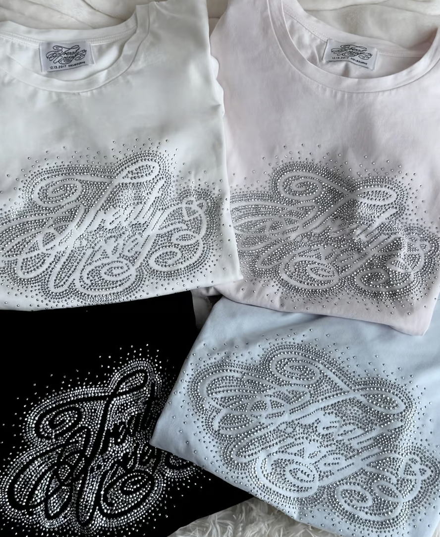 Treat Ürself rhinestone T-shirts | ファッション通販サイト NUGU