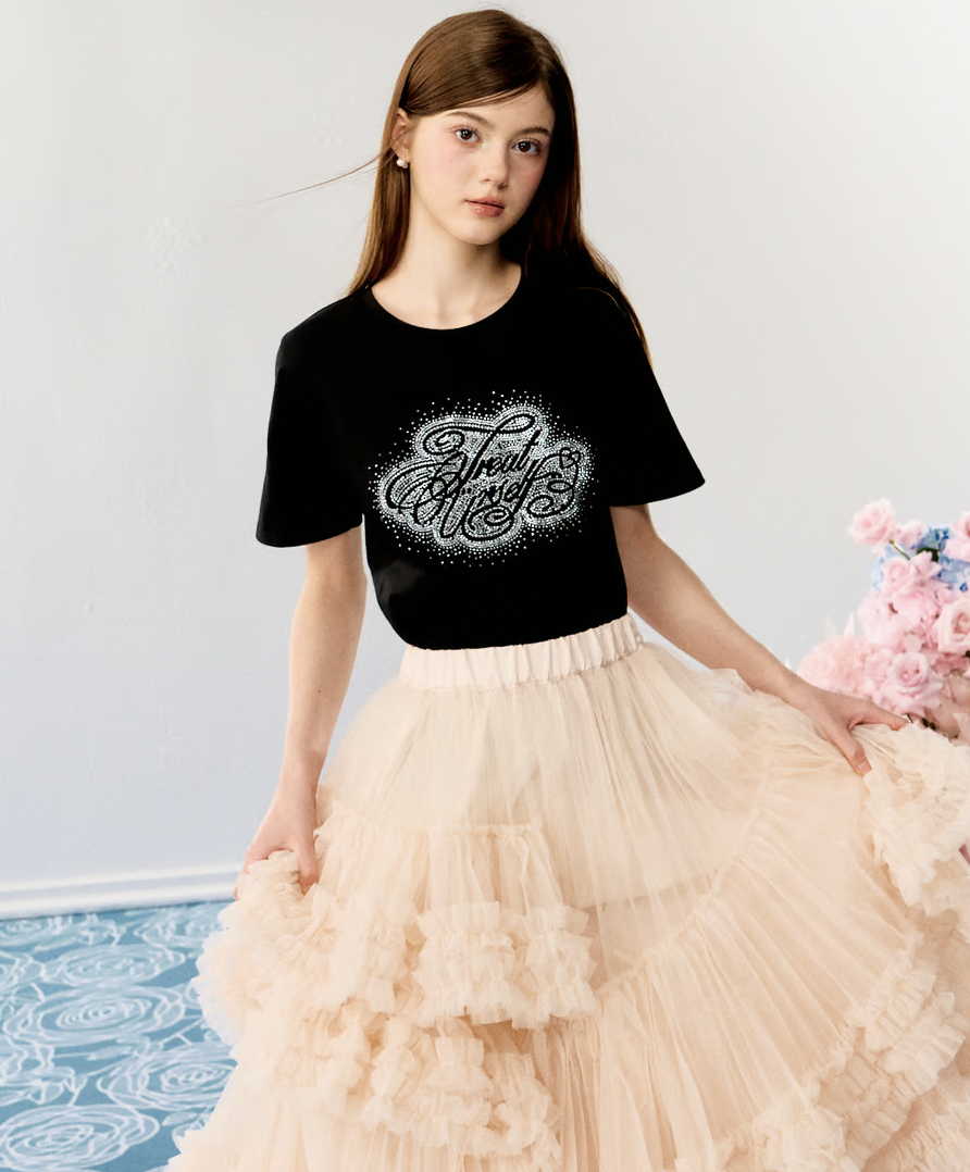 Treat Ürself rhinestone T-shirts | ファッション通販サイト NUGU