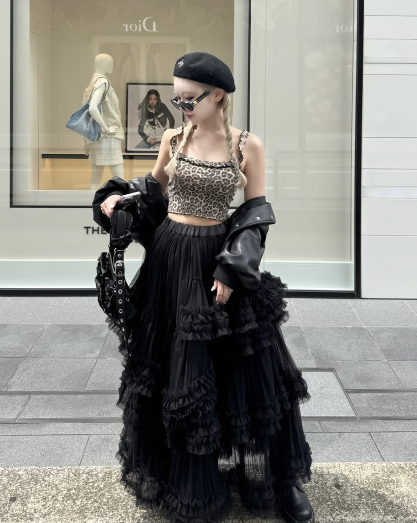 Ballerina” blooming tulle skirt | ファッション通販サイト NUGU