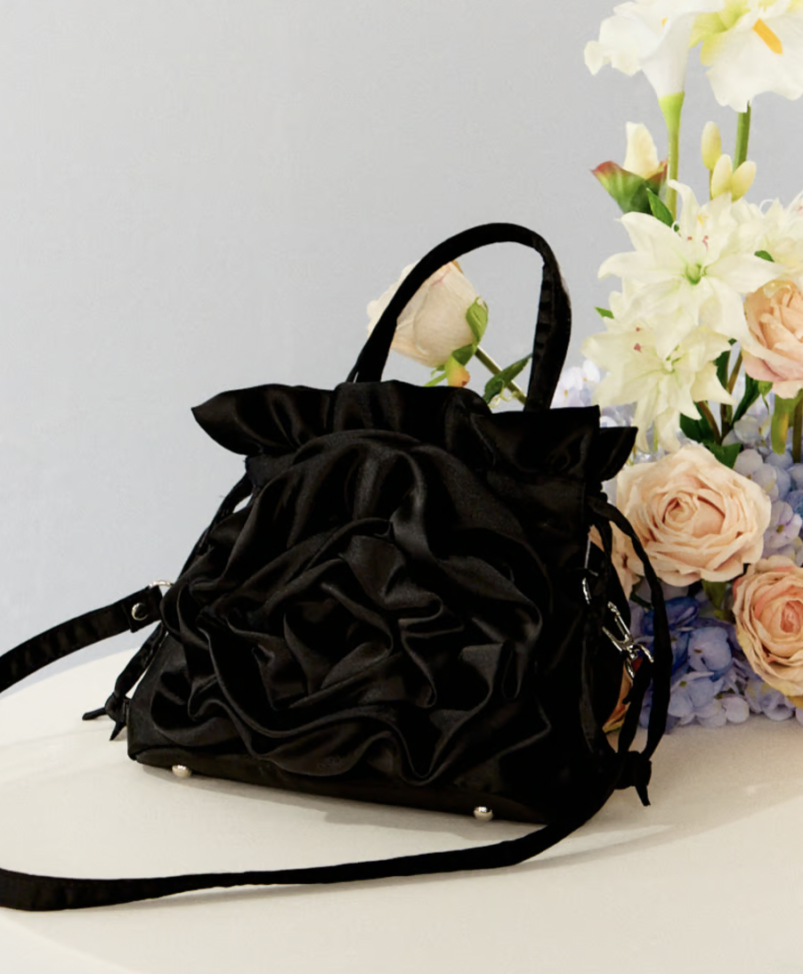 Rose motif dress up bag | ファッション通販サイト NUGU