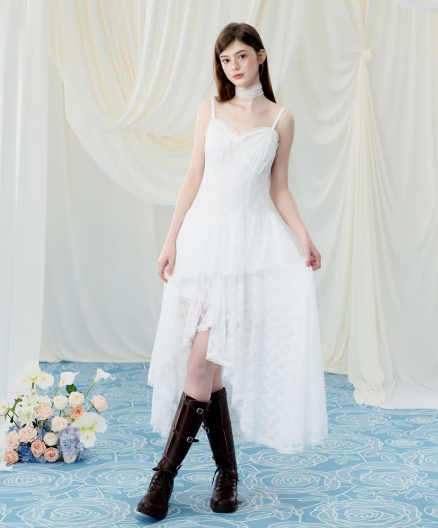 ワンピース Lace Docking Camisole Onepiece SALE】Lace Docking Camisole Onepiece