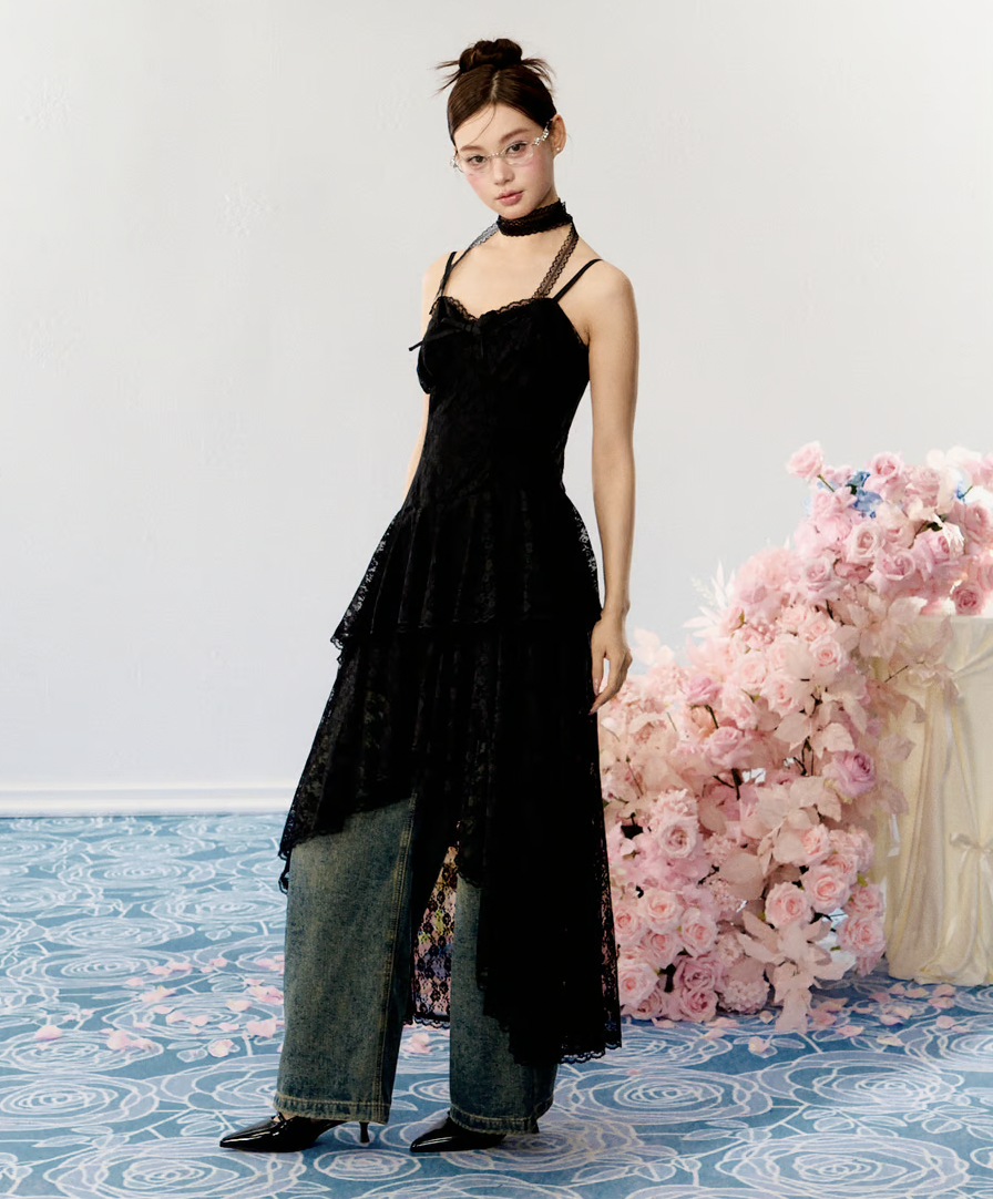 ワンピース asymmetry flare silhouette onepiece asymmetry flare silhouette onepiece（asymmetry flare