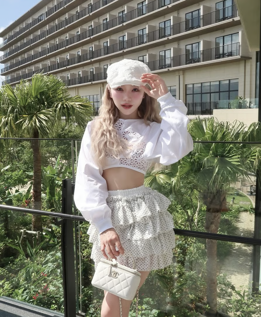 treat urself　girly lace tutu (white) treat urself girly lace tutu (white) girly lace tutu (white