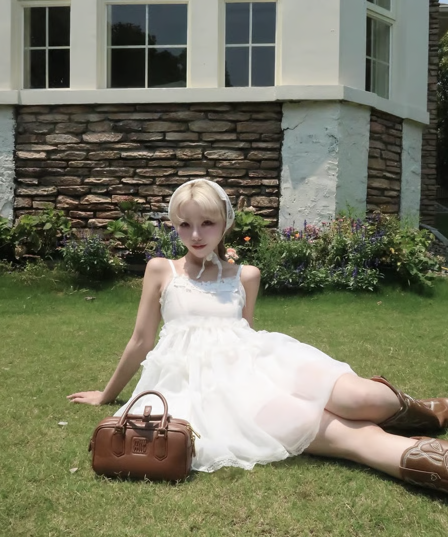 Soft veil camisole dress | ファッション通販サイト NUGU