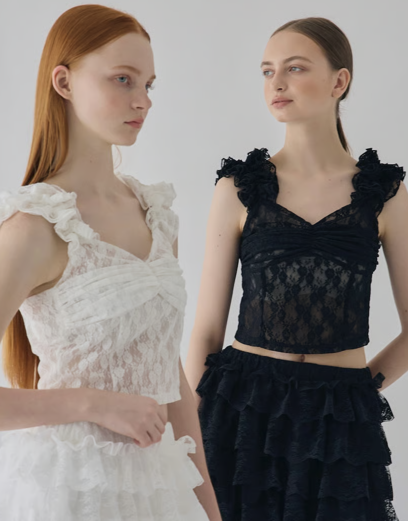 【新品未使用】Eaphi MULTI WAY FRILL BUSTIER cut-off frilled 2way bustier – tanakadaisuke