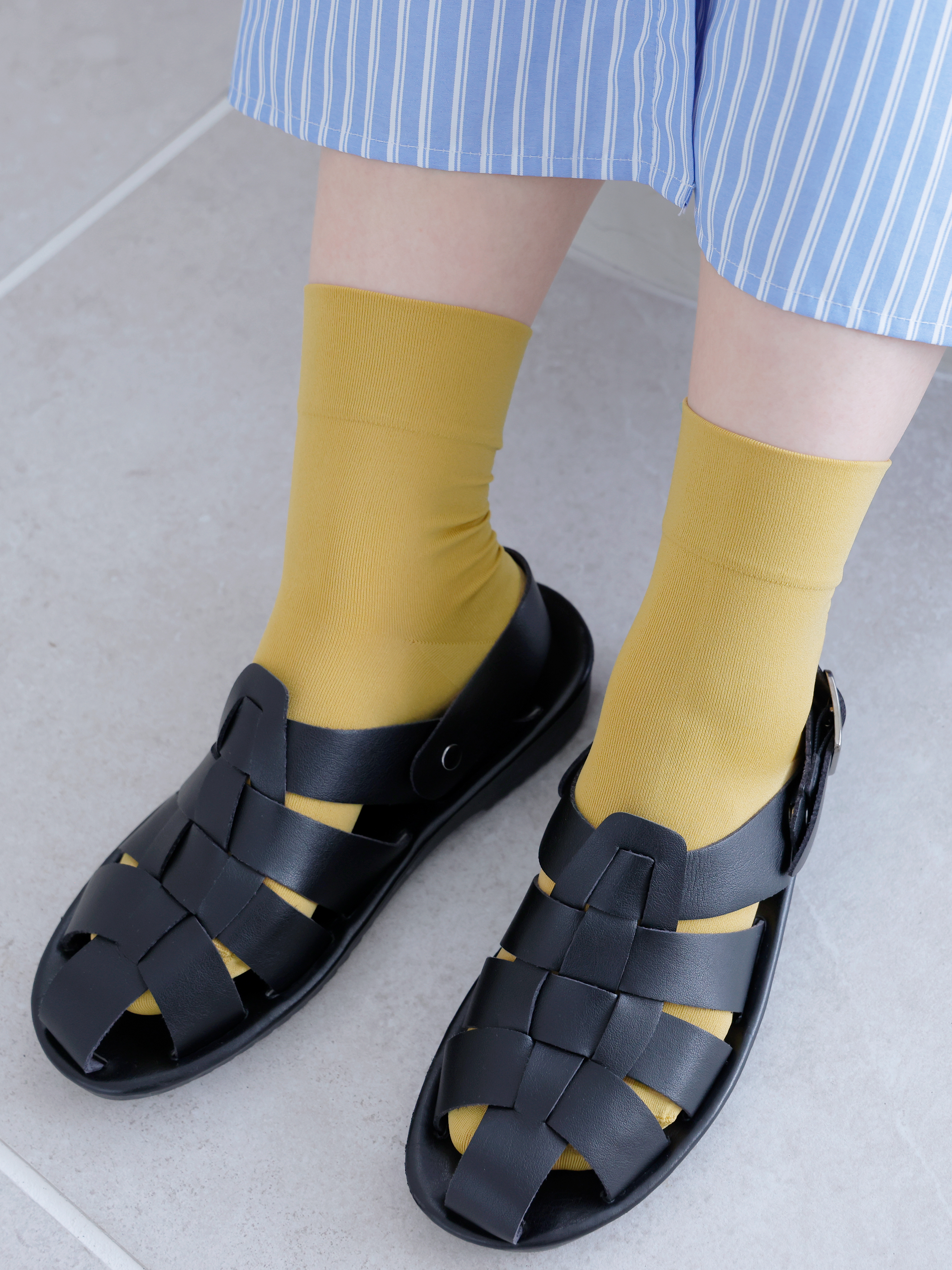 11colors)ソフティ ナイロンショートソックス | ファッション通販