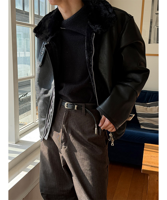 ジャケット・アウター mie ajunar  mustang coat beige ounce ジャケット・アウター mie ajunar mustang coat beige ounce mie